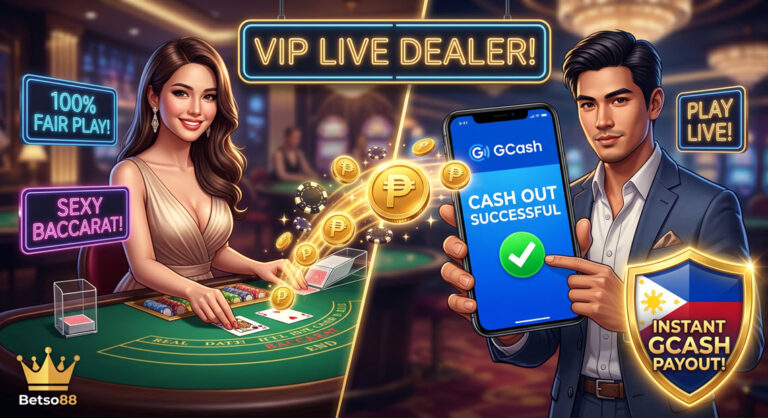 Betso88 Live Dealer GCash